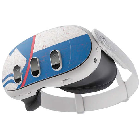 Slovenia Flag Distressed Meta Quest 3  Skin